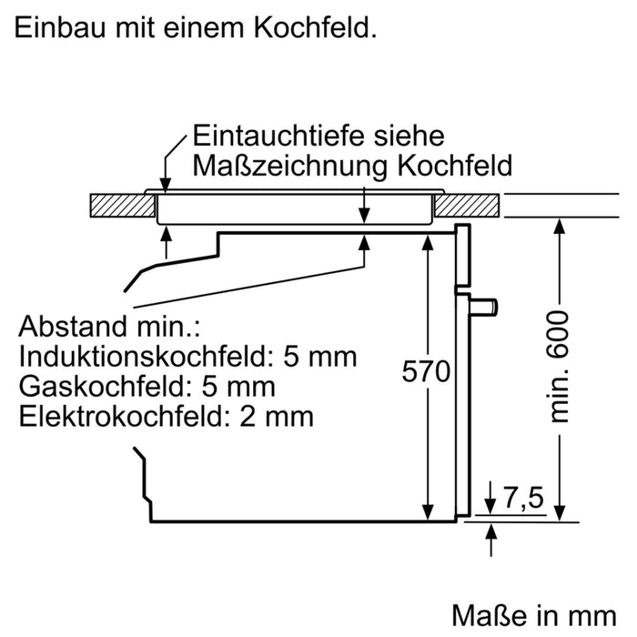 Neff BCB2662 Einbaubackofen mit CircoTherm Edelstahl (B2CCG6AN0)