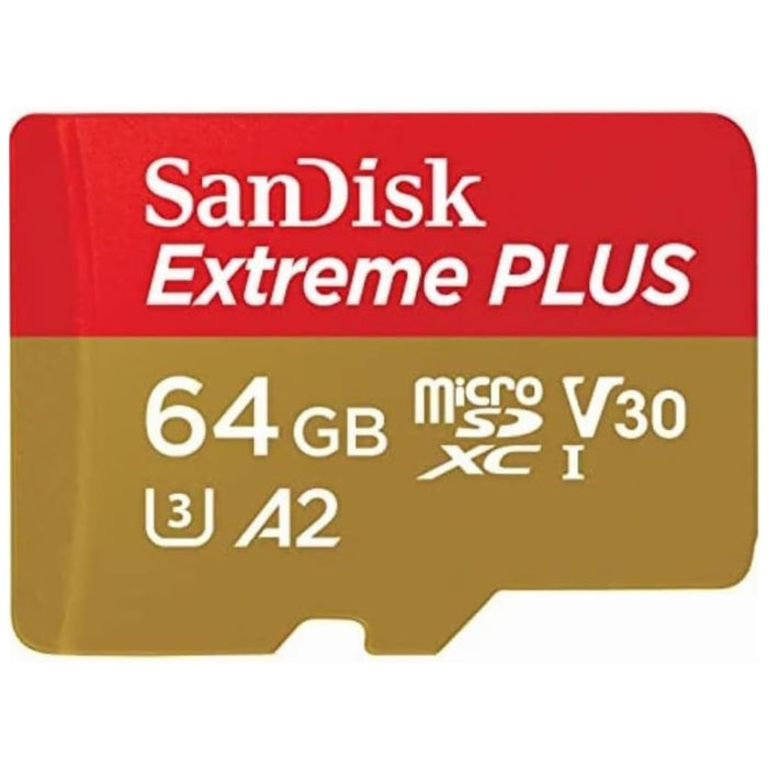 Sandisk Extreme Plus microSDXC 64GB 200MB/s A2 C10 V30 UHS