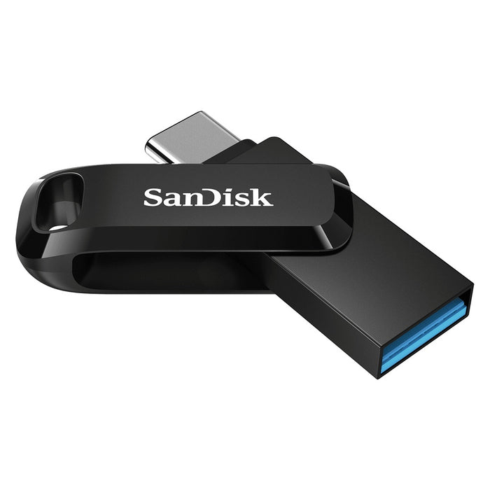 SanDisk Ultra Dual Drive USB-Stick 128 GB USB Type-A / USB Type-C 3.2 Gen 1 (3.1 Gen 1) Schwarz,