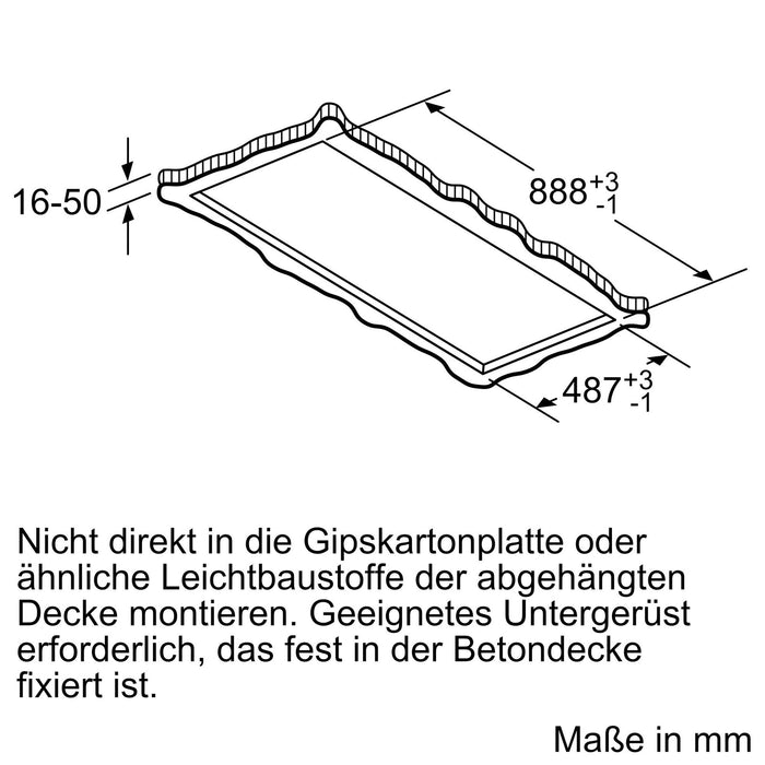 Neff I94CBS8W0 Dunstabzugshaube Dacheinbau Weiß 745 m³/h B