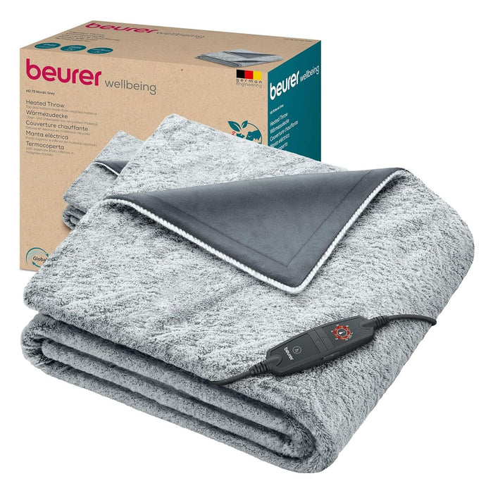 Beurer HD 75 Nordic Gray Wärmezudecke