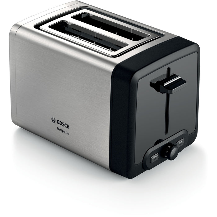 Bosch TAT4P420DE Toaster 2 Scheibe(n) 970 W Edelstahl / Schwarz