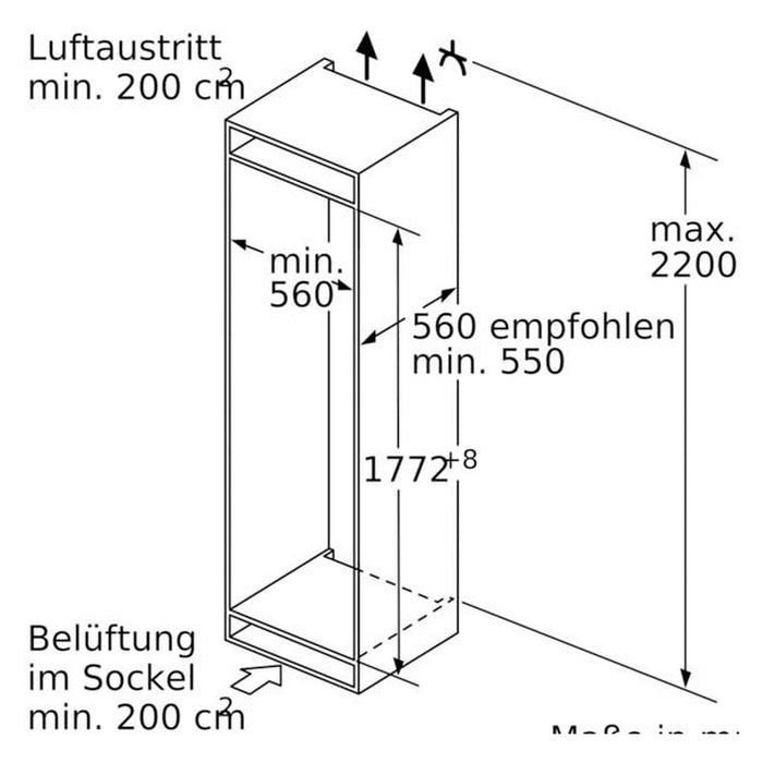 Bosch MDA EB-Kühl/Gefrierkombi-Set KIS87ADD0+KSZ10020 KGH87ADD0