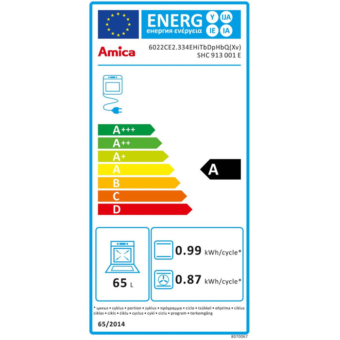 Amica Elektroherd FineDesign, 60 cm, MF9  SHC 913 001 E