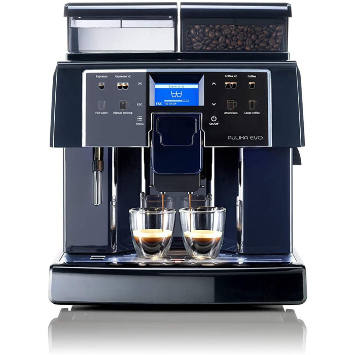 Saeco Aulika EVO Black Espresso/ Kaffeevollautomat schwarz