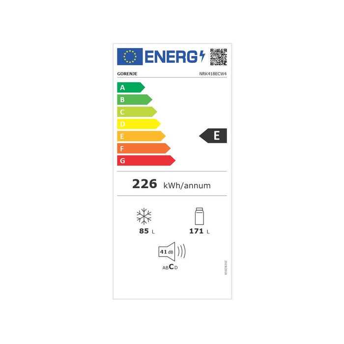 Gorenje Kühl/Gefrierkombi B55cm,NoFrost, NRK 418 ECW4