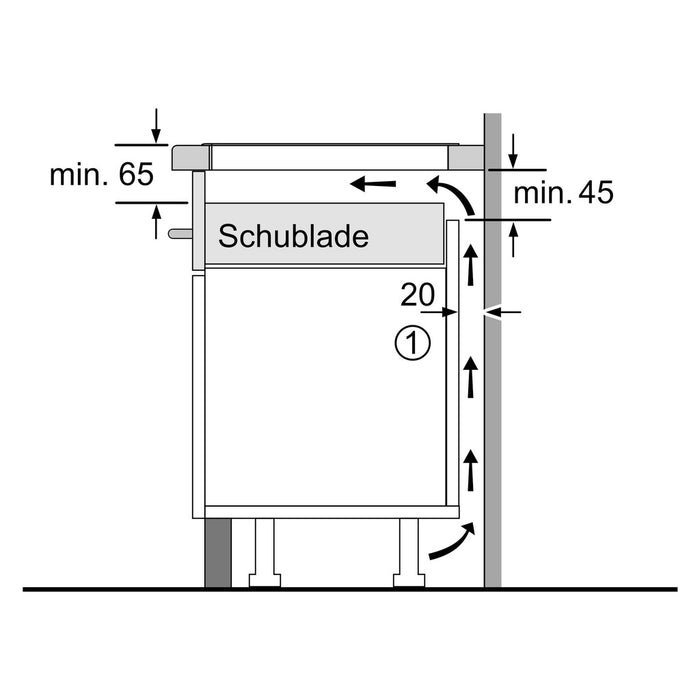 Bosch MDA EB-Autark-Kochfeld Indukt. Serie 4 PIF645BB5E