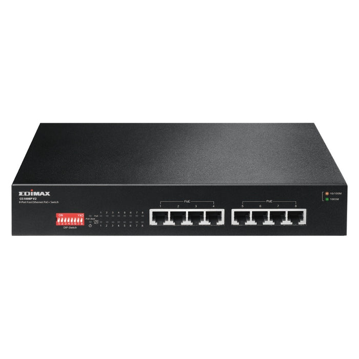 Edimax GS-1008P V2 Netzwerk-Switch Gigabit Ethernet (10/100/1000) Power over Ethernet (PoE)