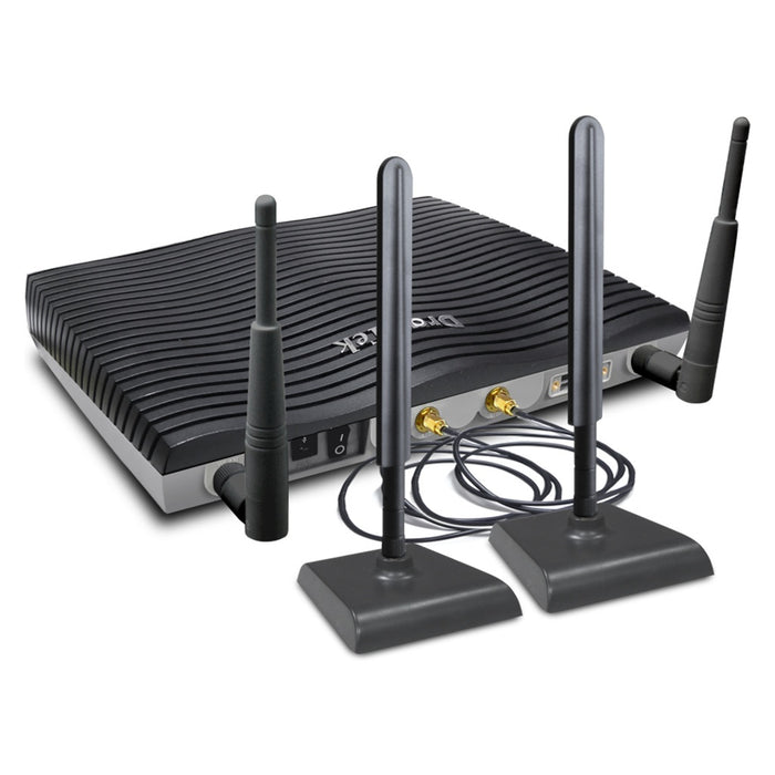 Draytek Vigor2927Lac WLAN-Router Gigabit Ethernet Dual-Band (2,4 GHz/5 GHz) 3G 4G Schwarz