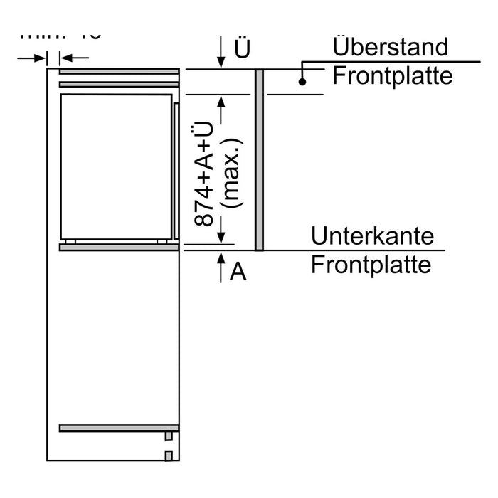 Siemens EB-Kühlgerät IQ100 KI22LNSE0