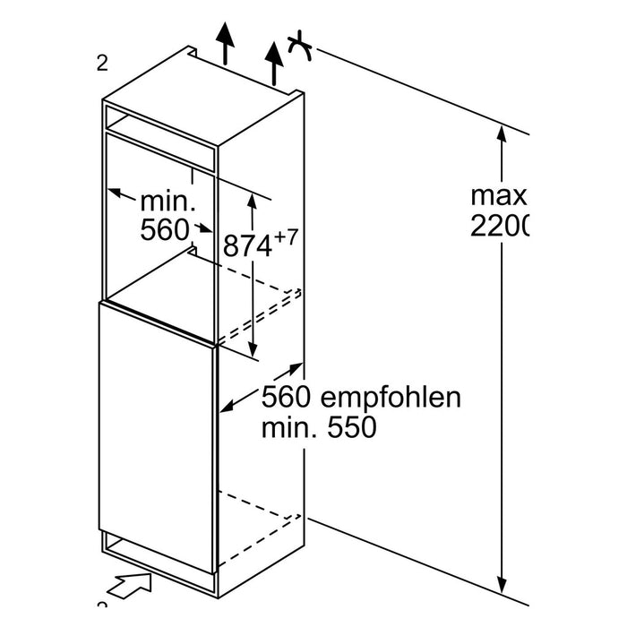 Siemens EB-Kühlgerät IQ100 KI22LNSE0