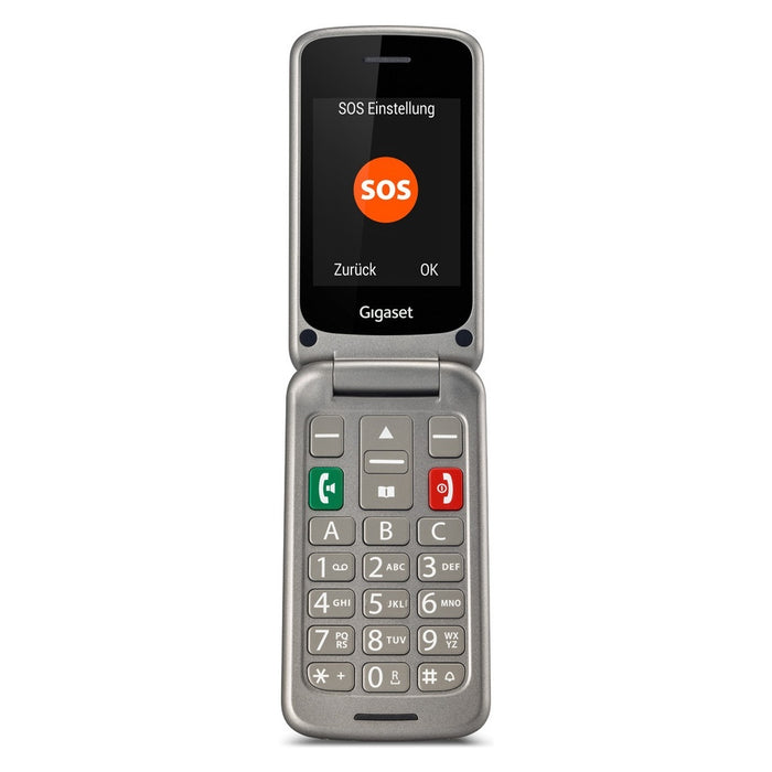 Gigaset GL590 7,11 cm (2.8) 113 g Silber Seniorentelefon