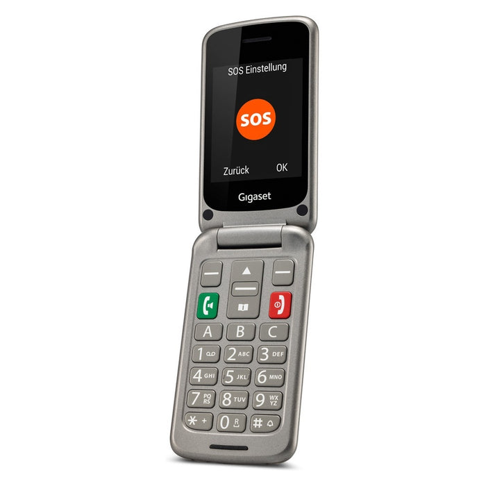 Gigaset GL590 7,11 cm (2.8) 113 g Silber Seniorentelefon