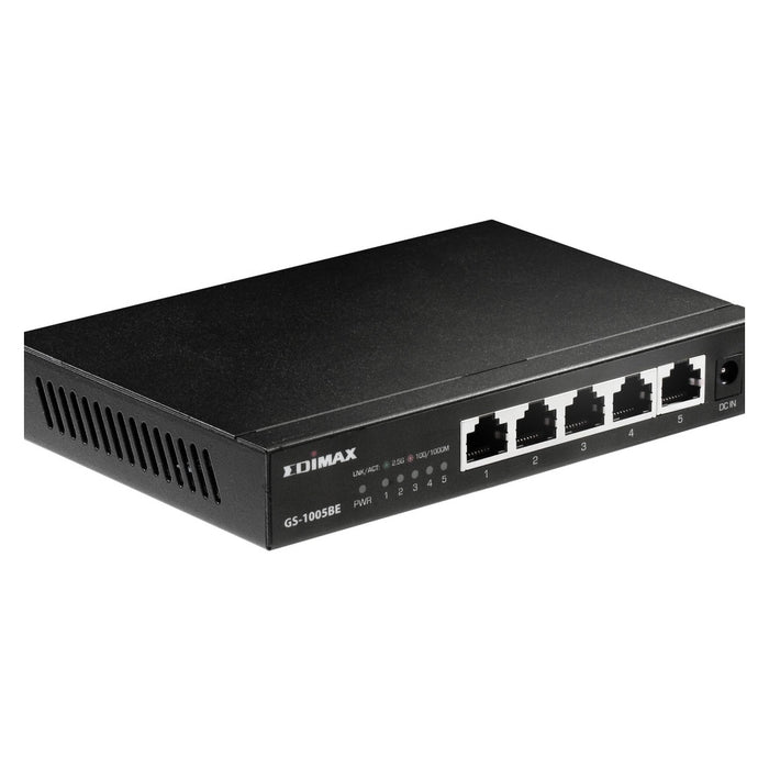 Edimax GS-1005BE Netzwerk-Switch Unmanaged L2 Gigabit Ethernet (10/100/1000) Schwarz