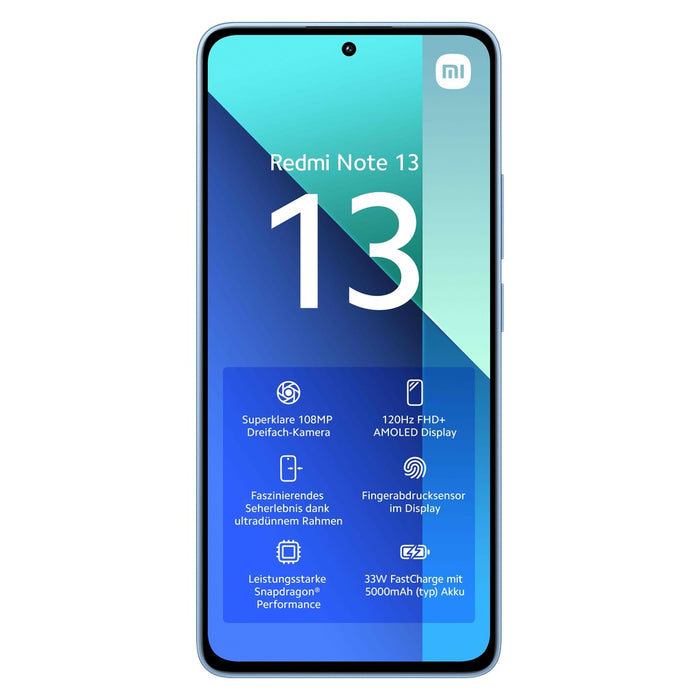 Xiaomi Redmi Note 13 16,9 cm (6.67) Dual-SIM Android 13 4G USB Typ-C 6 GB 128 GB 5000 mAh Blau