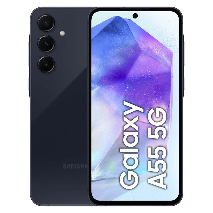Samsung Galaxy A55 5G 16,8 cm (6.6) Hybride Dual- SIM Android 14 USB Typ-C 8 GB 256 GB 5000 mAh Navy