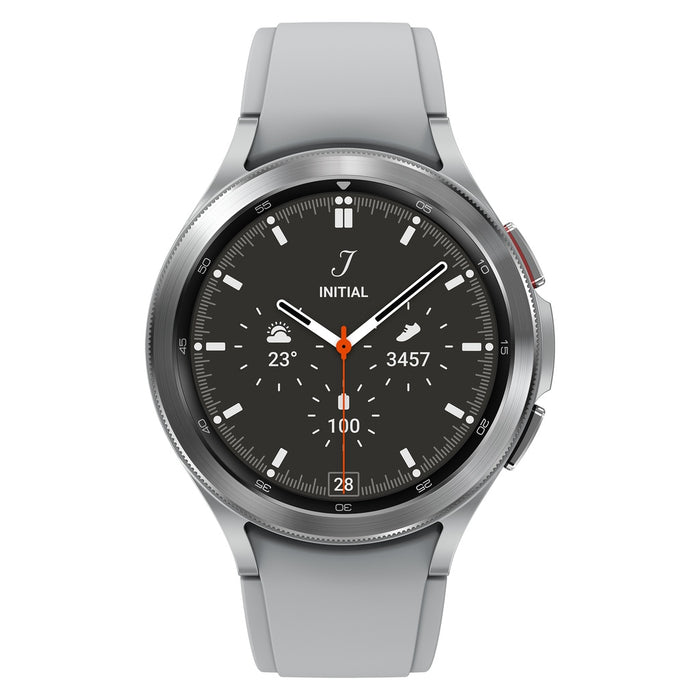 Samsung Galaxy Watch4 Classic 3,56 cm (1.4) OLED 46 mm Digital 450 x 450 Pixel Touchscreen Silber