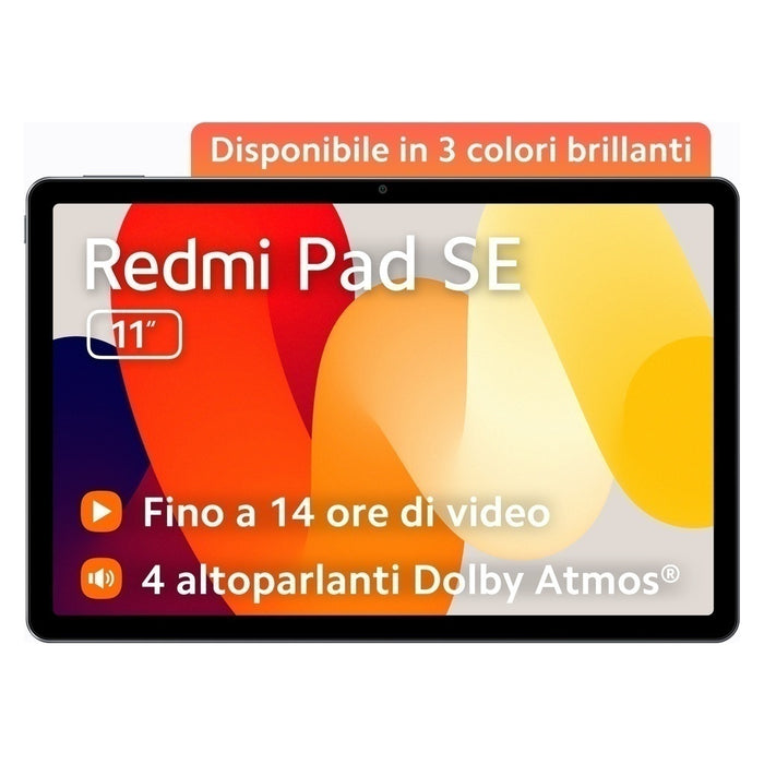 Xiaomi Redmi Pad SE Qualcomm Snapdragon 128 GB 27,9 cm (11) 4 GB Android 13 Violett