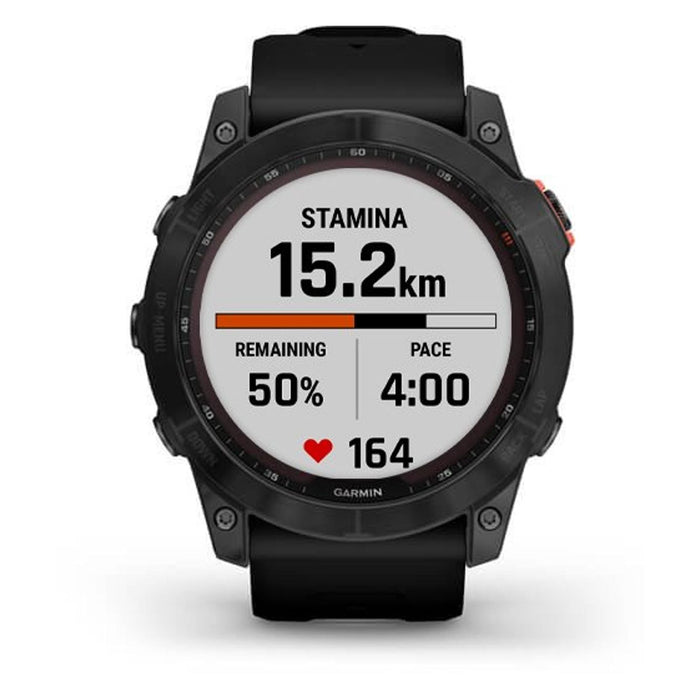 Garmin fenix 7X Solar 3,56 cm (1.4) MIP 51 mm Digital 280 x 280 Pixel Touchscreen Grau WLAN GPS