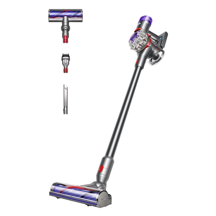 Dyson V8 Advanced Handstaubsauger Nickel, Silber Beutellos