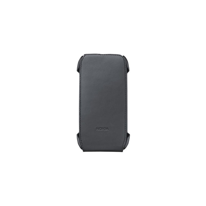 Nokia CP-569 Lederr FlipCase für Lumia 710 schwarz