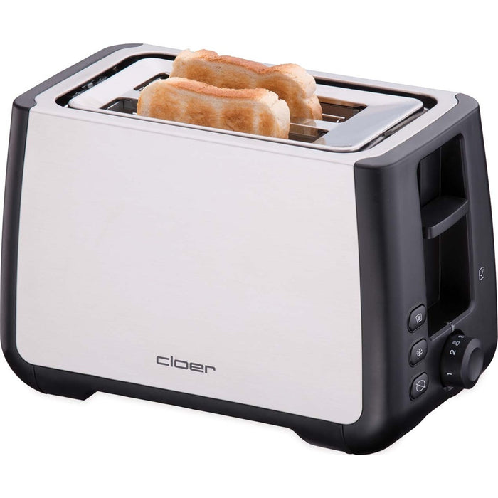 Cloer 3569 Toaster XXL Edelstahl