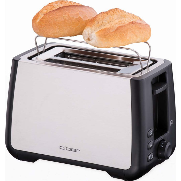 Cloer 3569 Toaster XXL Edelstahl