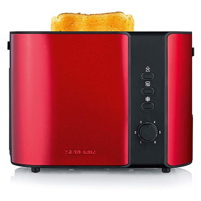 SEVERIN AT 2217 Automatik-Toaster (ca. 800 Watt,  für 2 Scheiben, Integrierter Brötchen-Röstaufsatz)