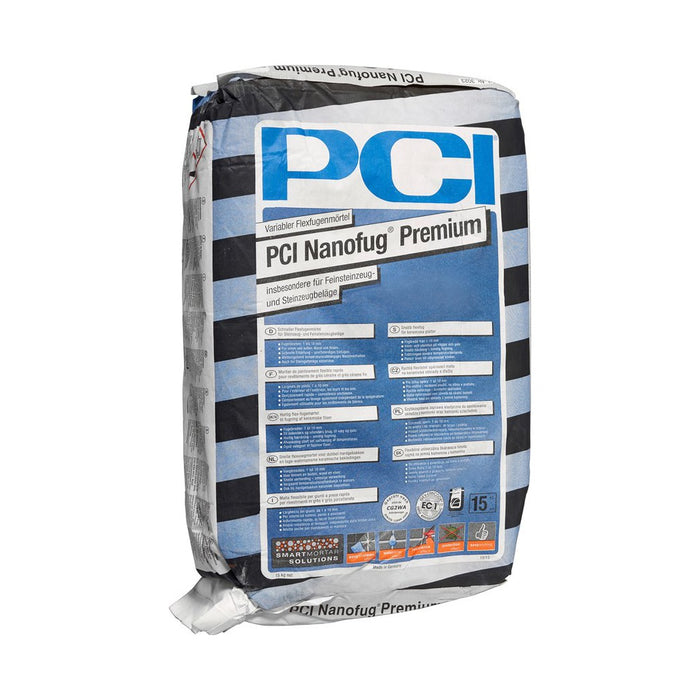 PCI Nanofug Premium Flexfugenmörtel 15 kg  zementgrau