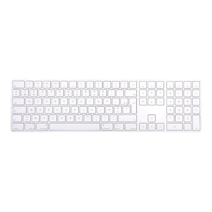 Apple Magic Keyboard mit Ziffernblock Weiß FR AZERTY