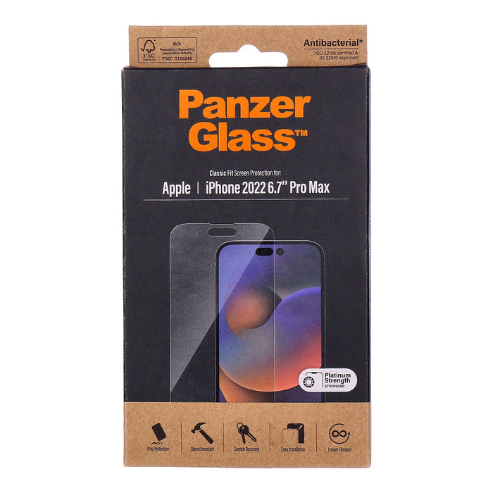 PanzerGlass für iPhone 14 Pro Max Classic Fit