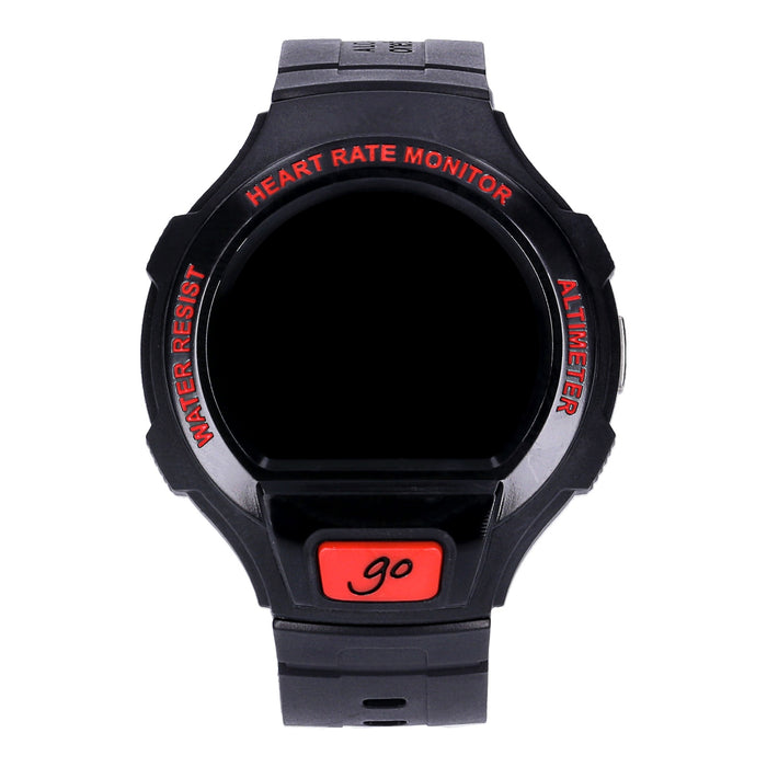 Alcatel OneTouch SM03 Smartwatch schwarz/rot