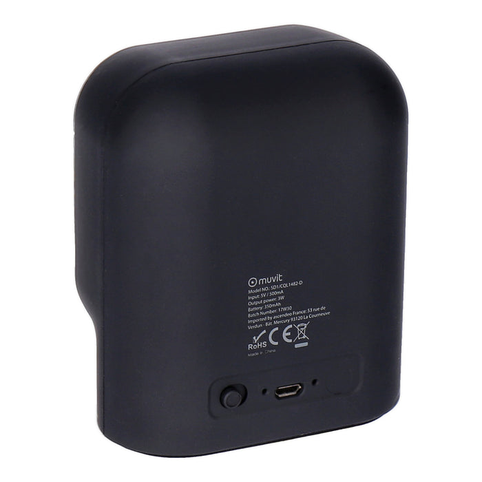 Muvit Sd1 Bluetooth Speaker Fabric Black PORTABLE Speaker