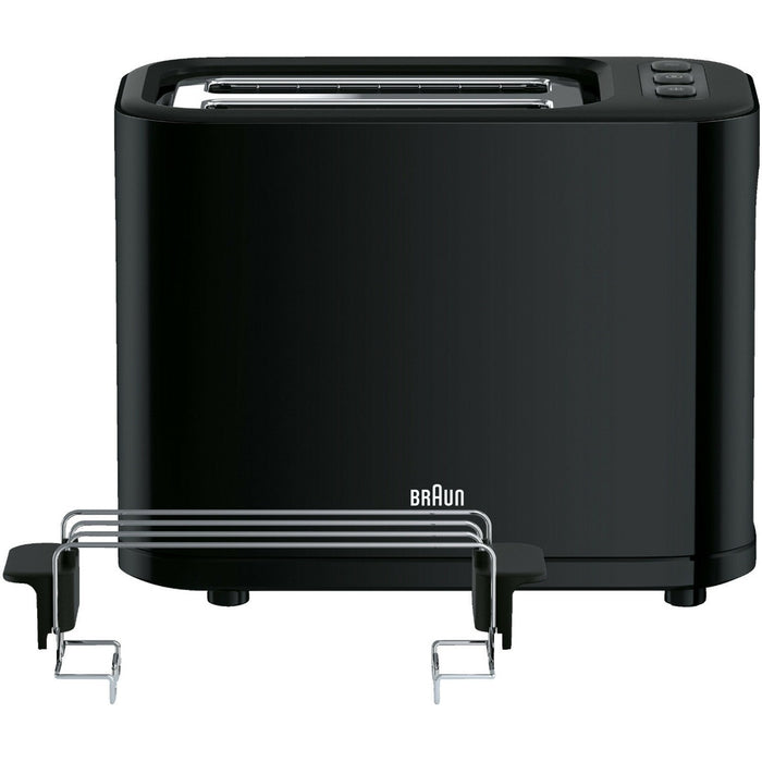 Braun HT 3010BK PurEase Doppelschlitz-Toaster schwarz
