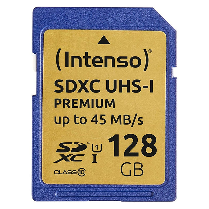 Intenso SD Card UHS-I SDXC Speicherkarte 128 GB