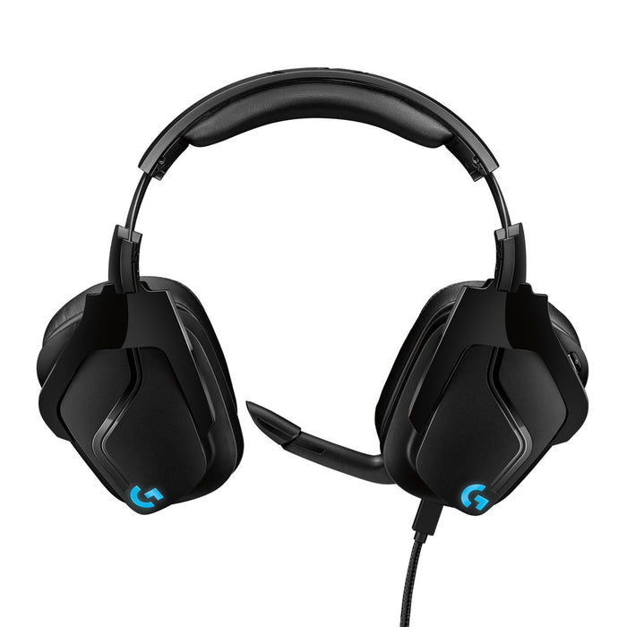 Logitech G G935 Gaming Headset Kopfhörer Verkabelt & Kabellos Kopfband Schwarz, Blau
