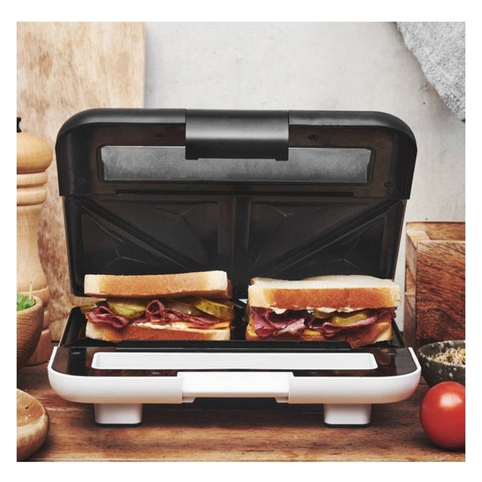 Gastroback Design 42443 Sandwich-Toaster 750 W Schwarz, Weiß