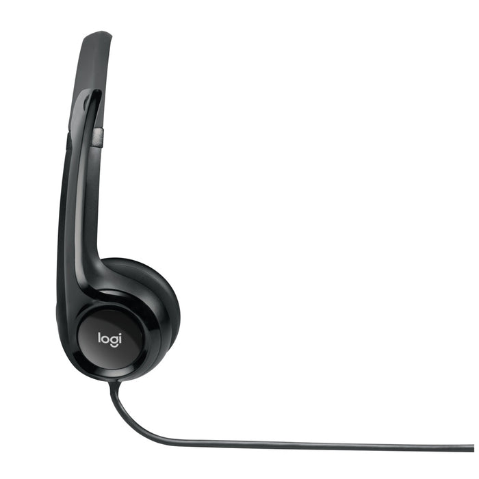 Logitech LGT-H390 USB-Computer-Headset Grafit