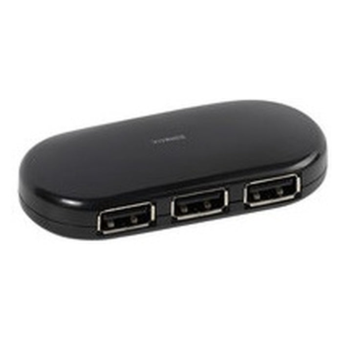 Vivanco IT-USBHUB4 USB 2.0 480 Mbit/s Schwarz