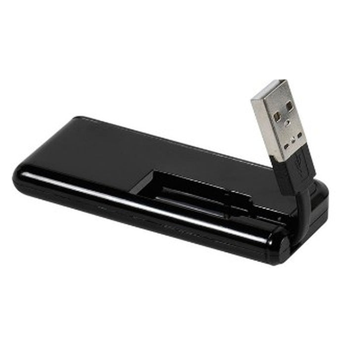 Vivanco IT-USBHUB4SL USB 2.0 480 Mbit/s Schwarz