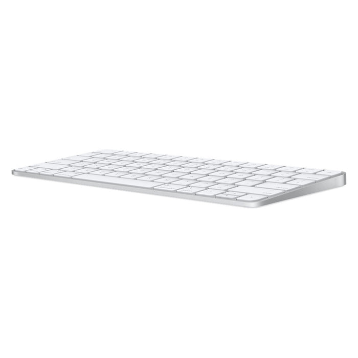 Apple Magic Keyboard Tastatur Bluetooth QWERTZ Deutsch Silber, Weiß