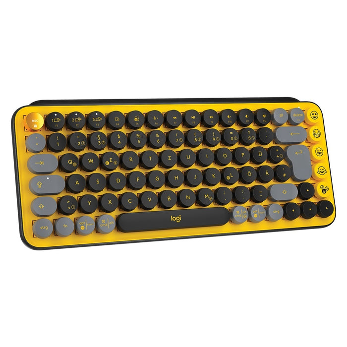 Logitech POP Keys Wireless Mechanical Keyboard With Emoji Keys Tastatur Bluetooth QWERTZ Deutsch