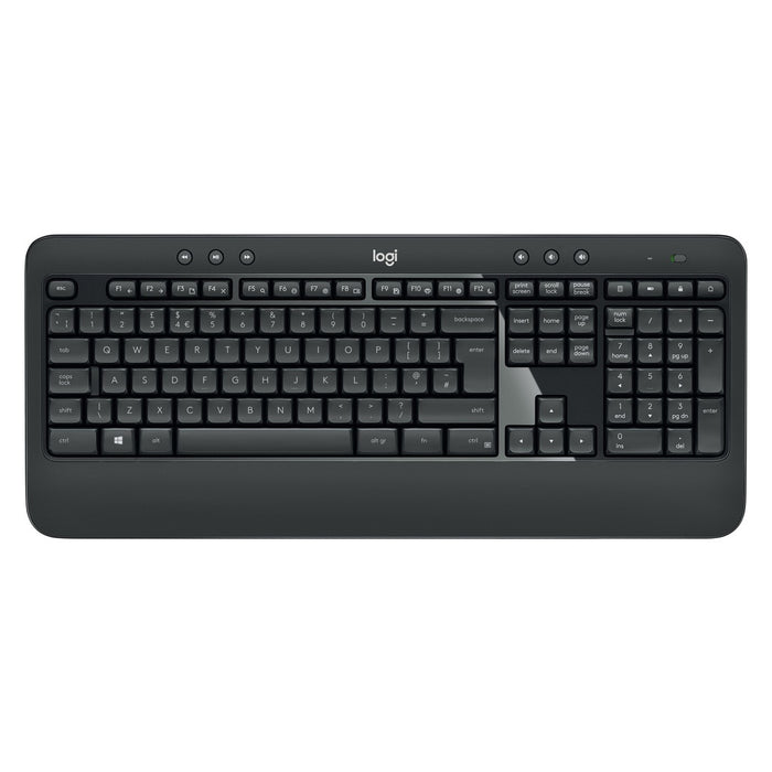 Logitech Advanced MK540 Tastatur Maus enthalten USB QWERTZ Deutsch Schwarz, Weiß