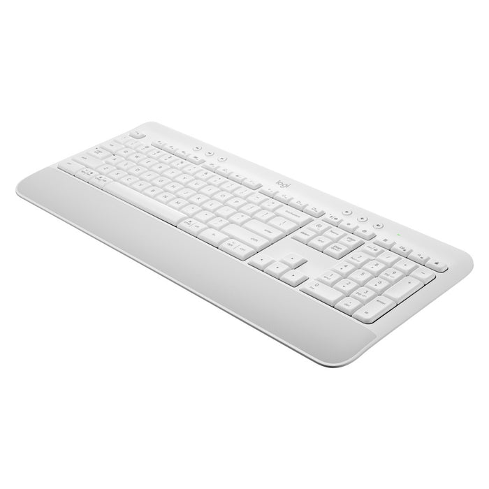 Logitech Signature K650 Bluetooth-Tastatur QWERTZ Deutsch Weiß
