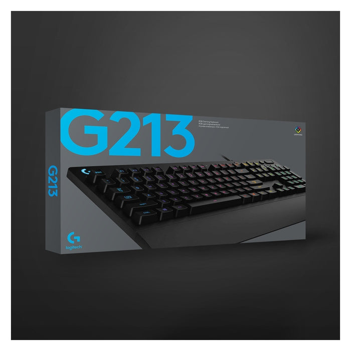 Logitech G G213 Prodigy Tastatur USB QWERTZ Deutsch Schwarz