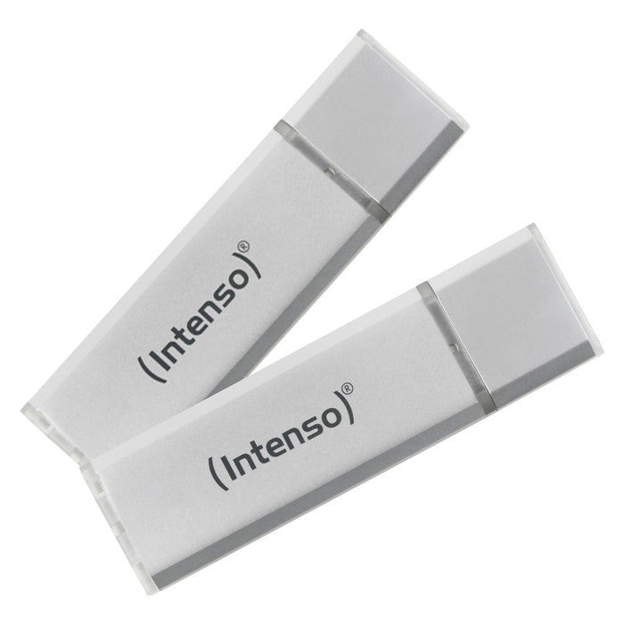 Intenso Ultra Line 2 x 64GB USB-Stick USB Typ-A 3.2 Gen 1 (3.1 Gen 1) Silber
